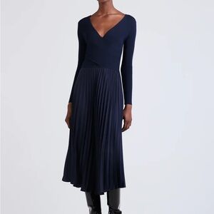 Derek Lam Black Long Sleeve Dress XS never worn with tags excellent condition.